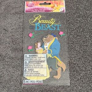 Disney Beauty and the Beast Stickers - Multicolor